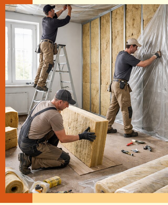 Утепление офисных помещений под ключ в Рыбинске